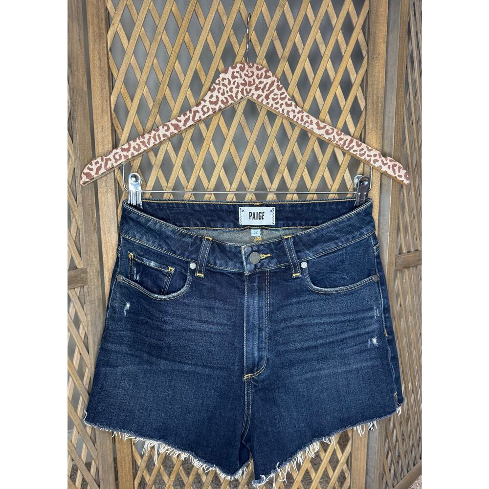 Paige Margot Denim Raw Hem Shorts sz 28